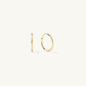 Mejuri Small Hoop Earrings
